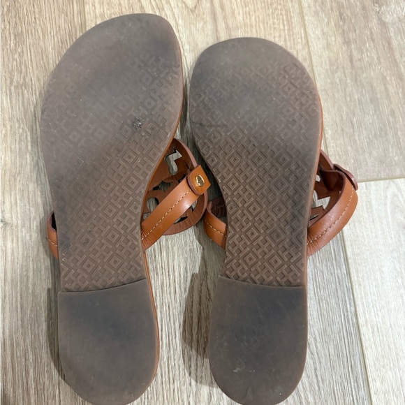 Tory Burch Tan Miller Sandals - Picture 11 of 13